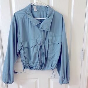 Yogaliciois large wind breaker